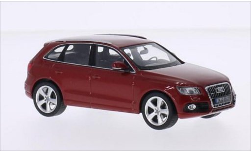 Audi Q5 suv 1/43 Schuco metallic rood modelauto