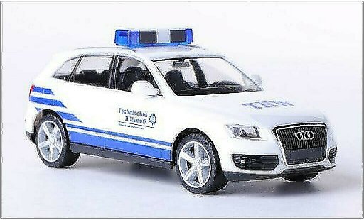 Audi Q5 secours 1/87 Herpa THW Pfaffenhofen modelauto