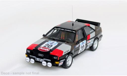 Modelauto Audi Quattro rallye Rally Acropolis 1981 #8 H.Mikkola/A.Hertz 1/43 Trofeu