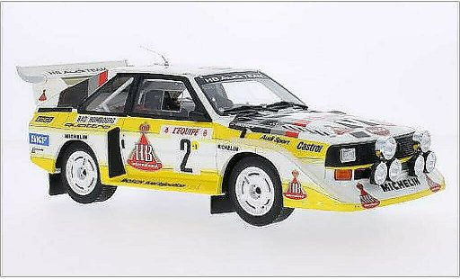 Audi Sport Quattro s1 1/18 Ottomobile No.2 Team Rally Monte Carlo 1986 /C.Geistdorfer modelauto