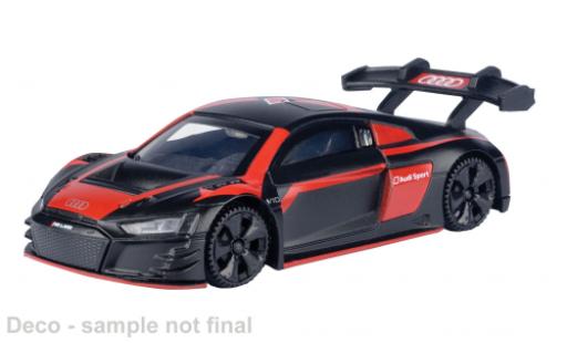 Modelauto Audi R8 lms GT3 zwart/rood 1/43 Motormax