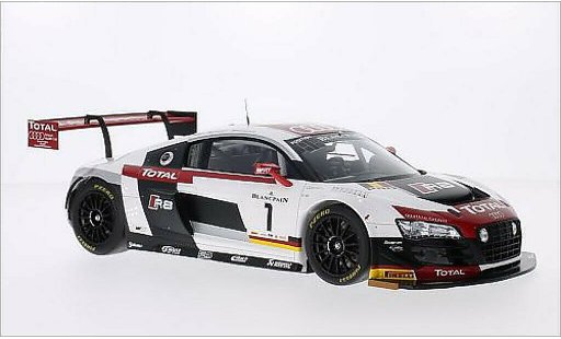 Audi R8 lms 1/18 Spark Ultra No.1 Belgian Club Team WRT 24h Spa 2014 modelauto