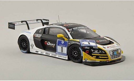 Audi R8 lms 1/43 Spark Ultra No.1 G-Drive Racing by Phoenix 24h Nurburgring 2013 /M.Winkelhock modelauto