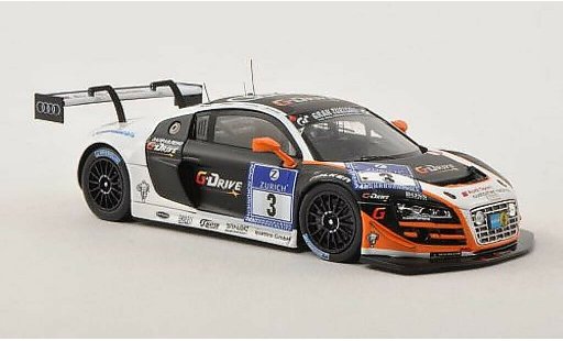 Audi R8 lms 1/43 Spark Ultra No.3 G-Drive Racing by Phoenix 24h Nurburgring 2013 /R.Rusinov modelauto