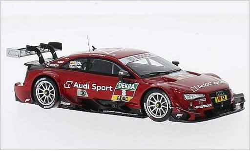 Audi RS5 dtm 1/43 Spark No.8 Sport Team Abt Sportsline Sport 2014 modelauto