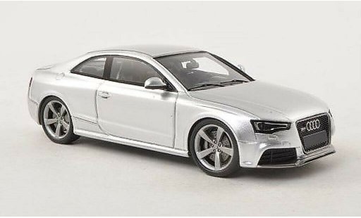Audi RS5 coupe 1/43 Spark grijs 2012 modelauto