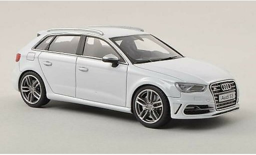 Audi S3 sportback 1/43 Minichamps grijs 2013 modelauto