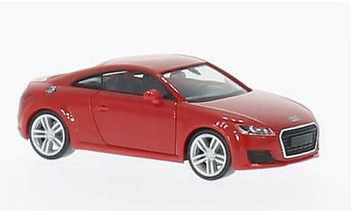 Audi TT coupe 1/87 Herpa (8S) rood 2014 modelauto