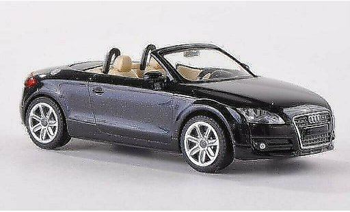 Audi TT roadster 1/87 Wiking (8J) zwart 2007 modelauto