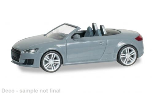 Modelauto Audi TT roadster grijs 1/87 Herpa