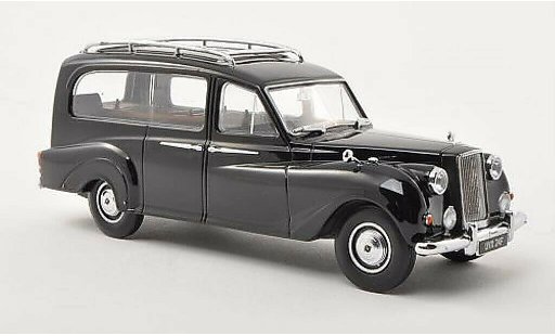 Austin Princess corbillard 1/43 Oxford DM4 Hearse zwart modelauto