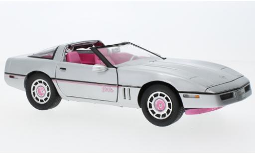 Modelauto Chevrolet Corvette Coupe (C4) d/roze 1986 1/18 Auto World