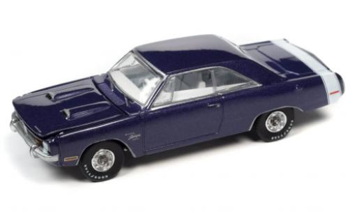 Modelauto Dodge Dart Swinger 340 Special metallic paars 1971 1/64 Auto World
