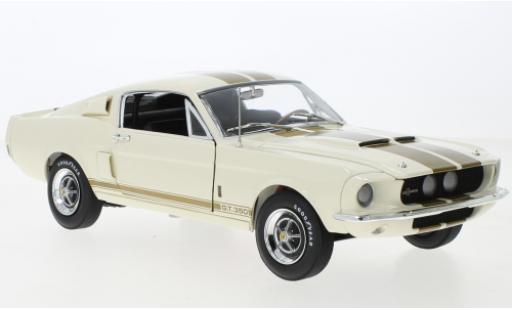 Modelauto Ford Mustang Shelby GT350 Ford Mustang -350 beige/Dekor 1967 1/18 Auto World