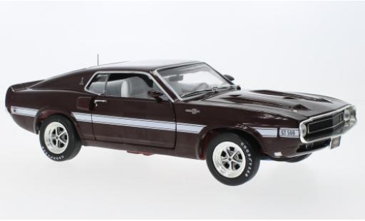 Modelauto Ford Mustang Shelby GT500 Ford Mustang rood fonc&Atilde;&copy; 1969 1/18 Auto World
