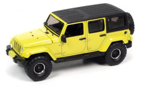 Modelauto Jeep Wrangler Sahara Unlimited la chaux 2017 1/64 Auto World