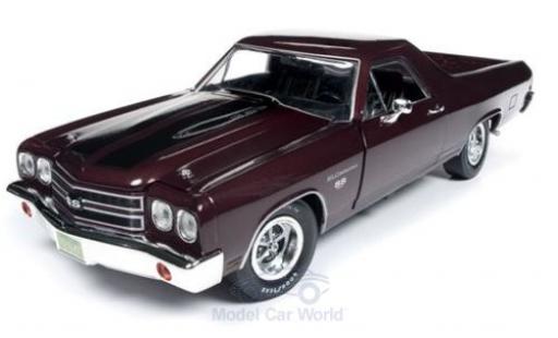 Modelauto Chevrolet El Camino pickup rood 1970 1/18 Auto World