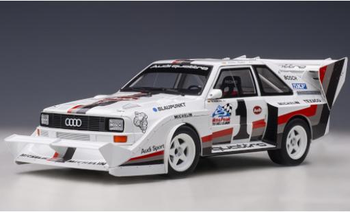 Modelauto Audi Sport Quattro s1 e2 No.1 International Hill Climb Pikes Peak 1987 1/18 AUTOart