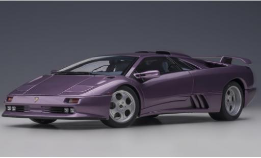 Modelauto Lamborghini Diablo SE30 Jota metallic paars 1/18 AUTOart