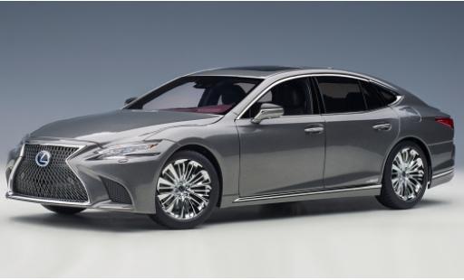 Modelauto Lexus LS 500h metallic grijs 2018 1/18 AUTOart