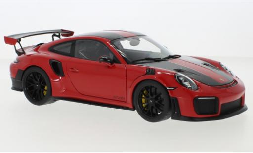 Modelauto Porsche 911 GT2 RS (991.2) rood 2017 1/18 AUTOart