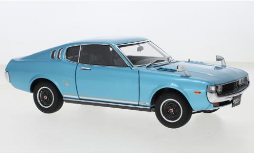 Modelauto Toyota Celica 1973 Liftback 2000GT (RA25) metallic blauw RHD 1/18 AUTOart