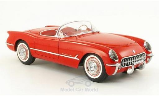 Modelauto Chevrolet Corvette Convertible rood 1954 1/18 AUTOart
