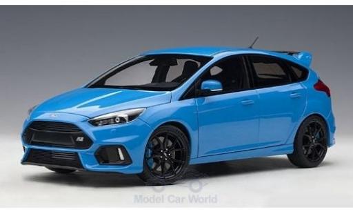 Modelauto Ford Focus RS MKIII metallic blauw 2016 1/18 AUTOart
