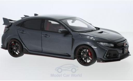 Modelauto Honda Civic Type R (FK8) antraciet RHD 2017 1/18 AUTOart