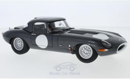 Modelauto Jaguar E-Type Lightweight grijs RHD met abnehmbarem dak 1/18 AUTOart