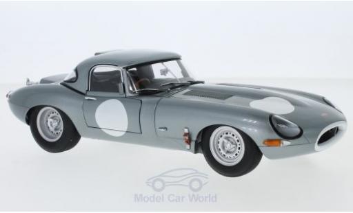 Modelauto Jaguar E-Type Lightweight grijs RHD met abnehmbarem dak 1/18 AUTOart