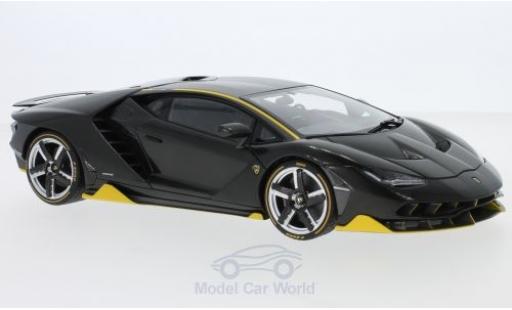 Modelauto Lamborghini Centenario Coupe LP770-4 carbon/geel 2017 1/18 AUTOart