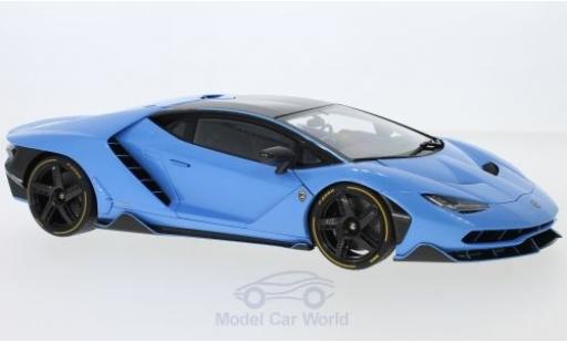 Modelauto Lamborghini Centenario Coupe metallic blauw 1/18 AUTOart