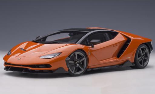 Modelauto Lamborghini Centenario Coupe metallic oranje/carbon 2016 1/18 AUTOart