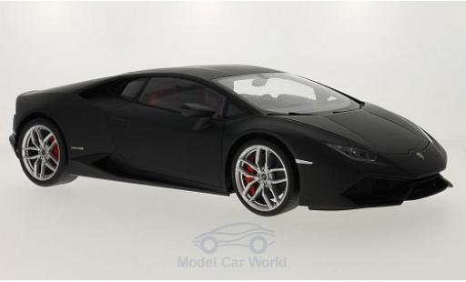 Modelauto Lamborghini Huracan LP 610-4 LP610-4 mat-zwart 2014 1/18 AUTOart