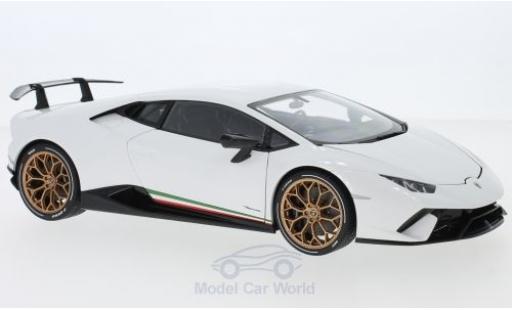 Modelauto Lamborghini Huracan Performante wit 2017 1/18 AUTOart