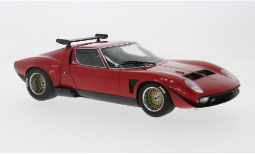 Modelauto Lamborghini Miura Jota SVR rood 1/18 AUTOart
