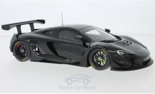 Modelauto McLaren 650 GT3 S GT3 zwart 2014 1/18 AUTOart