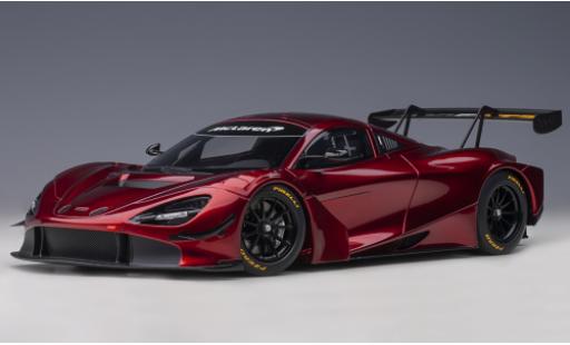 Modelauto McLaren 720 GT3 S metallic rood 2019 1/18 AUTOart