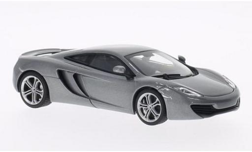 Modelauto McLaren MP4-12C Base metallic grijs 2011 1/43 AUTOart