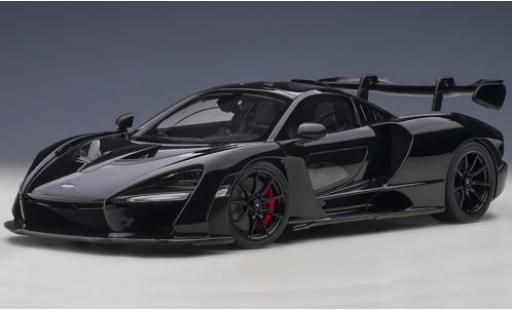 Modelauto McLaren Senna Base zwart/carbon 2018 1/18 AUTOart