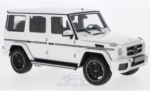 Modelauto Mercedes Classe G AMG G 63 wit 2017 1/18 AUTOart