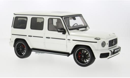 Modelauto Mercedes Classe G AMG G63 wit 2019 1/18 AUTOart