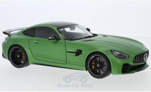 Modelauto Mercedes AMG GT GT R mat-groen 2017 1/18 AUTOart