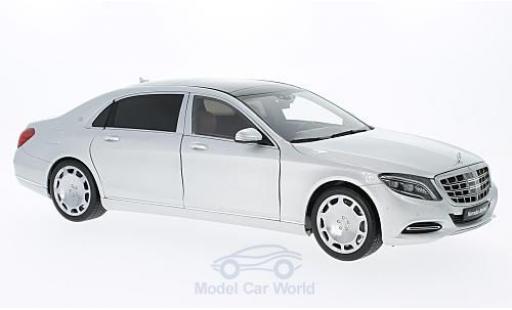 Modelauto Mercedes CLA Pullman Maybach Classe S (S600) (SWB) grijs 2015 1/18 AUTOart
