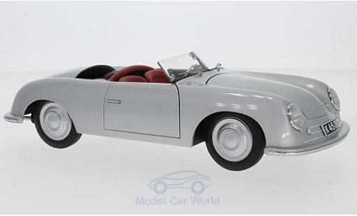 Modelauto Porsche 356 Base Nummer 1 grijs 1948 1/18 AUTOart