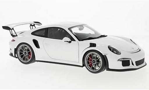 Modelauto Porsche 911 GT3 RS wit 2016 1/18 AUTOart
