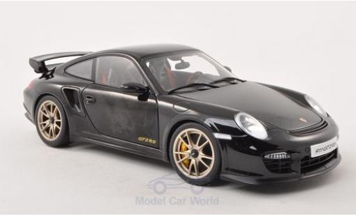Modelauto Porsche 911 GT2 RS zwart/carbon 2010 1/18 AUTOart