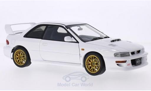 Modelauto Subaru Impreza 22B wit 1998 1/18 AUTOart