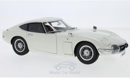 Modelauto Toyota 2000 GT Base Coupe wit 1/18 AUTOart